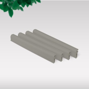 Klipsy montażowe do taśmy ogrodzeniowej (CIEMNO SZARE) Thermoplast® 19CM (TYP AP 785D)