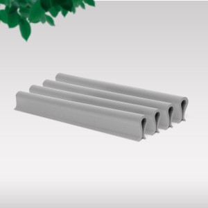 Klipsy montażowe do taśmy ogrodzeniowej (JASNO SZARE) Thermoplast® 19CM (TYP AP 888D)