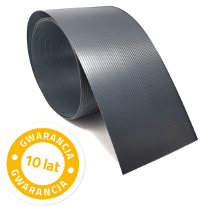 Taśma balkonowa ogrodzeniowa  Thermoplast® CLASSIC 19cm x 2,55m ANTRACYT