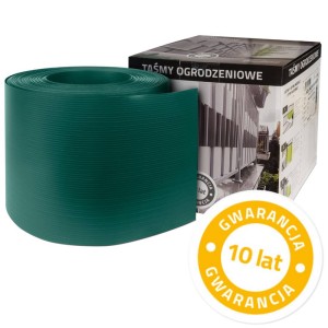 Taśma ogrodzeniowa Thermoplast® SMART MAT 19cm x 26mb ZIELONA
