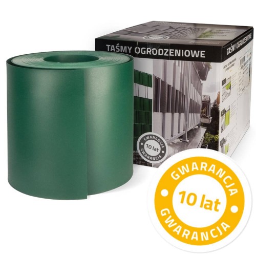 Taśma ogrodzeniowa Thermoplast® BASIC 19cm x 26mb ZIELONA
