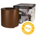 Taśma ogrodzeniowa Thermoplast® BASIC 19cm x 26mb BRĄZOWA